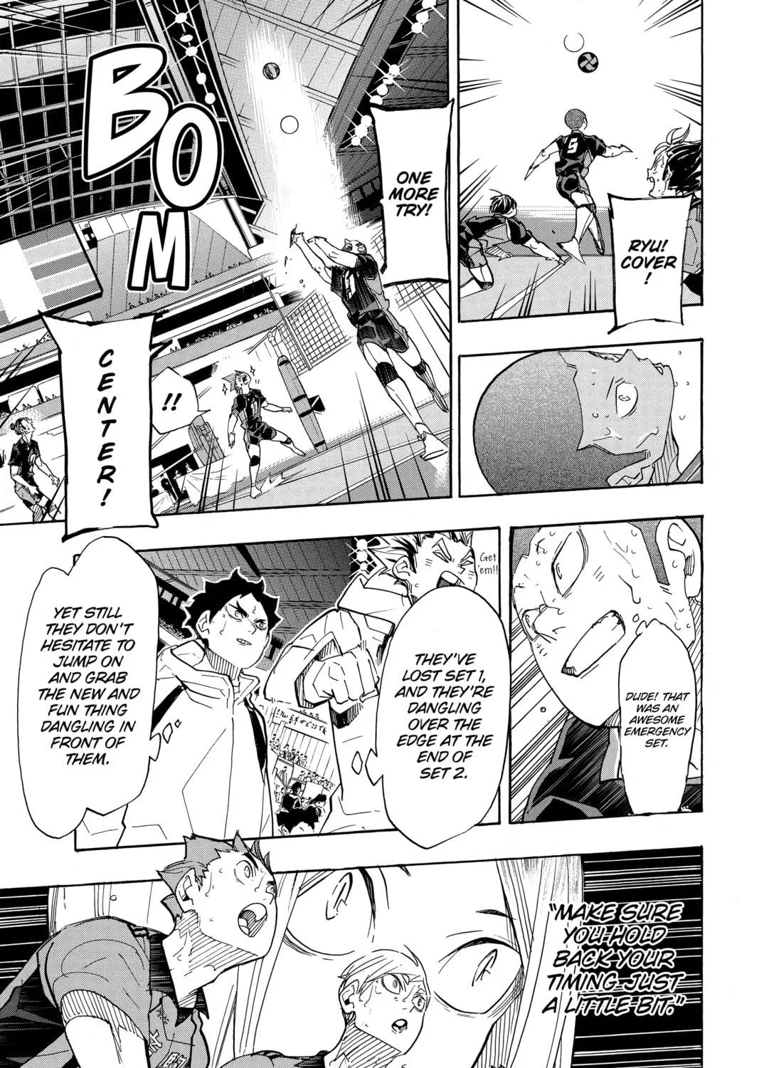 Read Haikyu!! chapter 316 image 16 on Lezhin