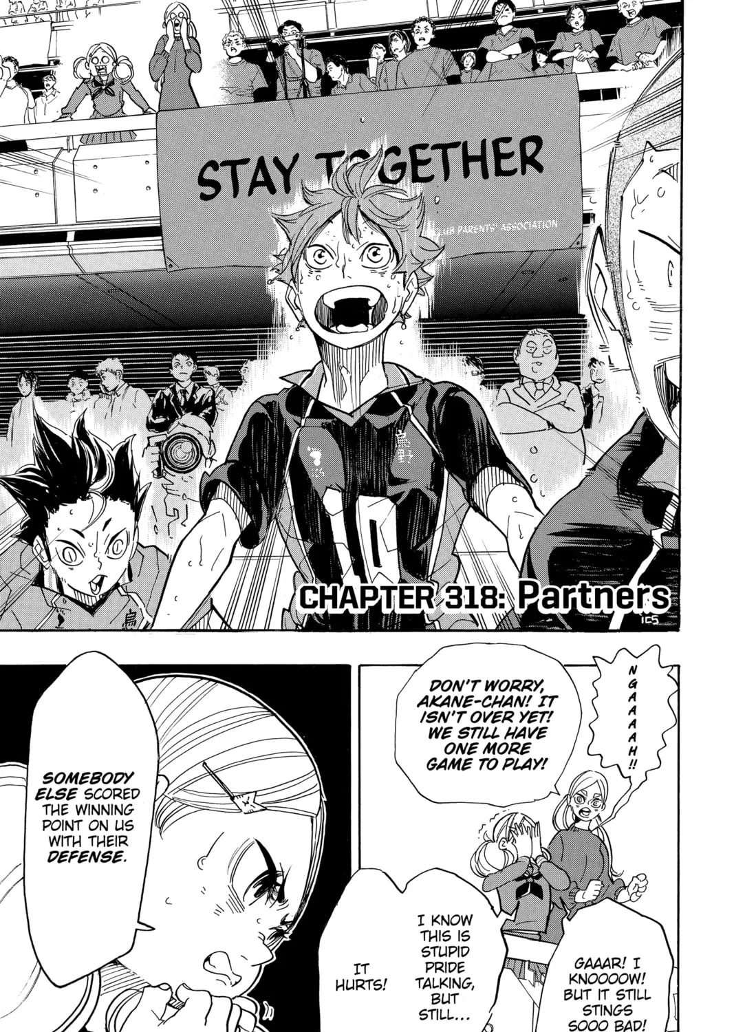 Read Haikyu!! chapter 318 image 0 on Lezhin