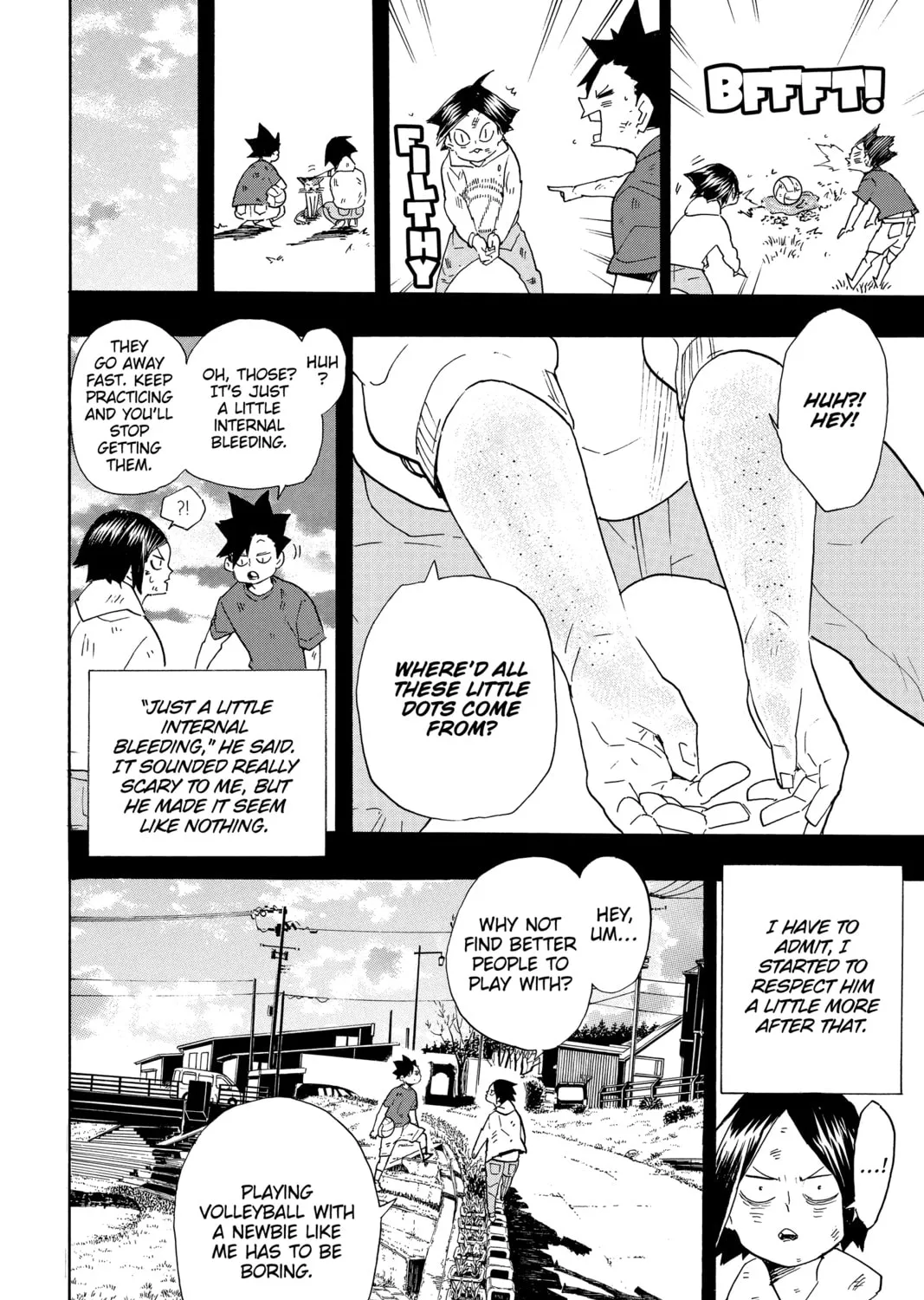 Read Haikyu!! chapter 318 image 14 on Lezhin