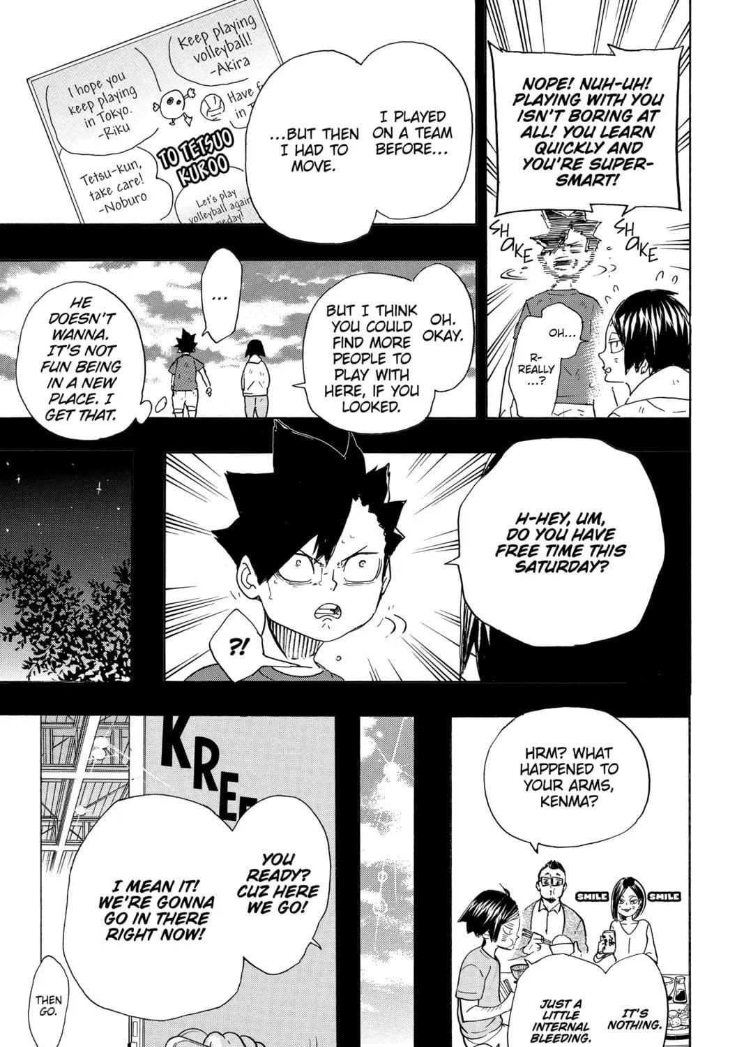 Read Haikyu!! chapter 318 image 16 on Lezhin