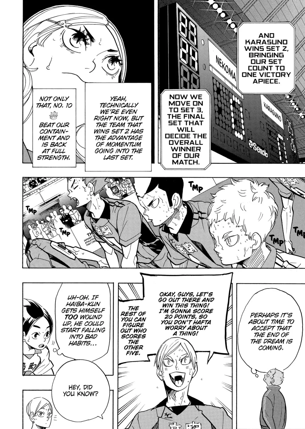 Read Haikyu!! chapter 318 image 2 on Lezhin