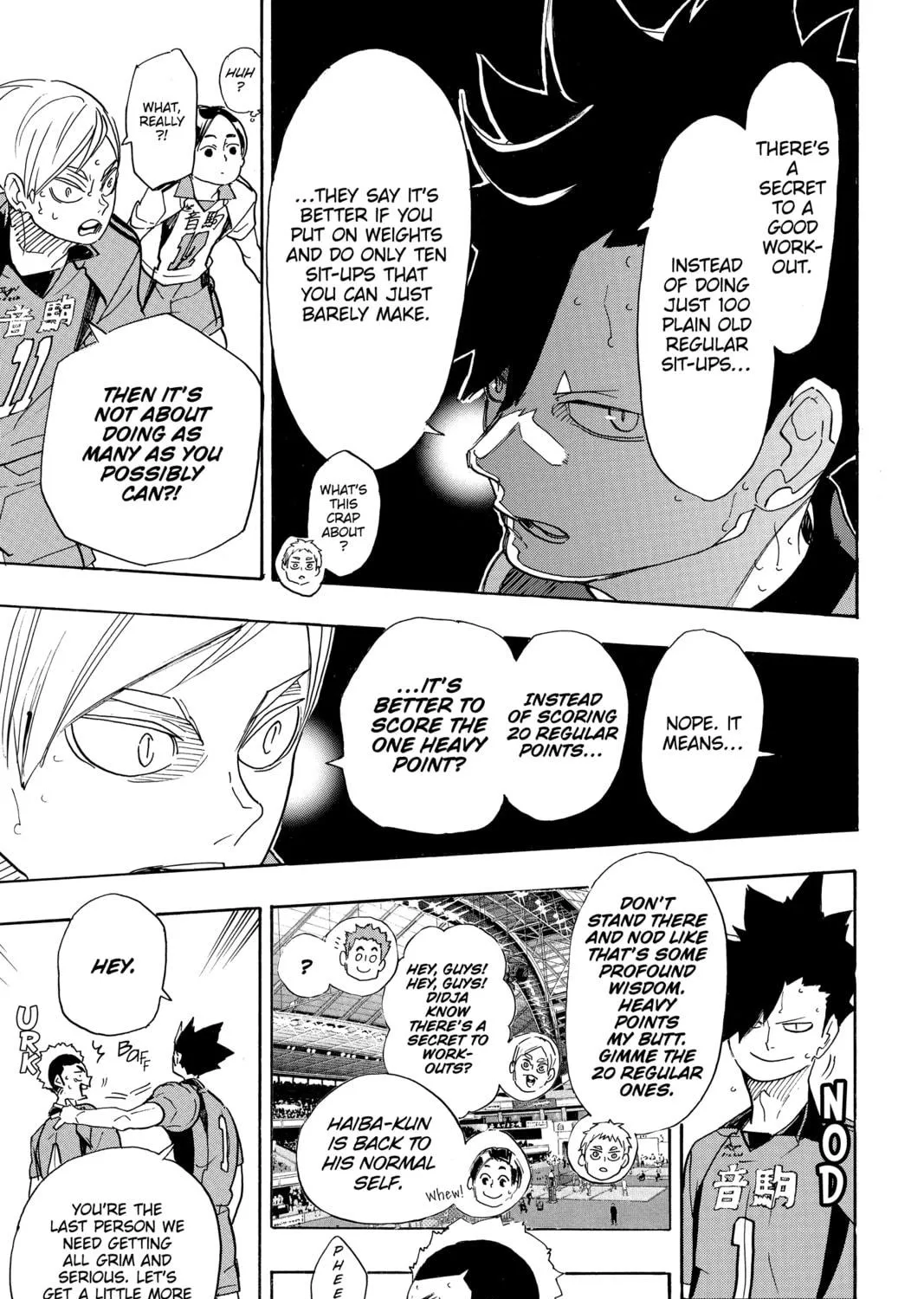 Read Haikyu!! chapter 318 image 4 on Lezhin