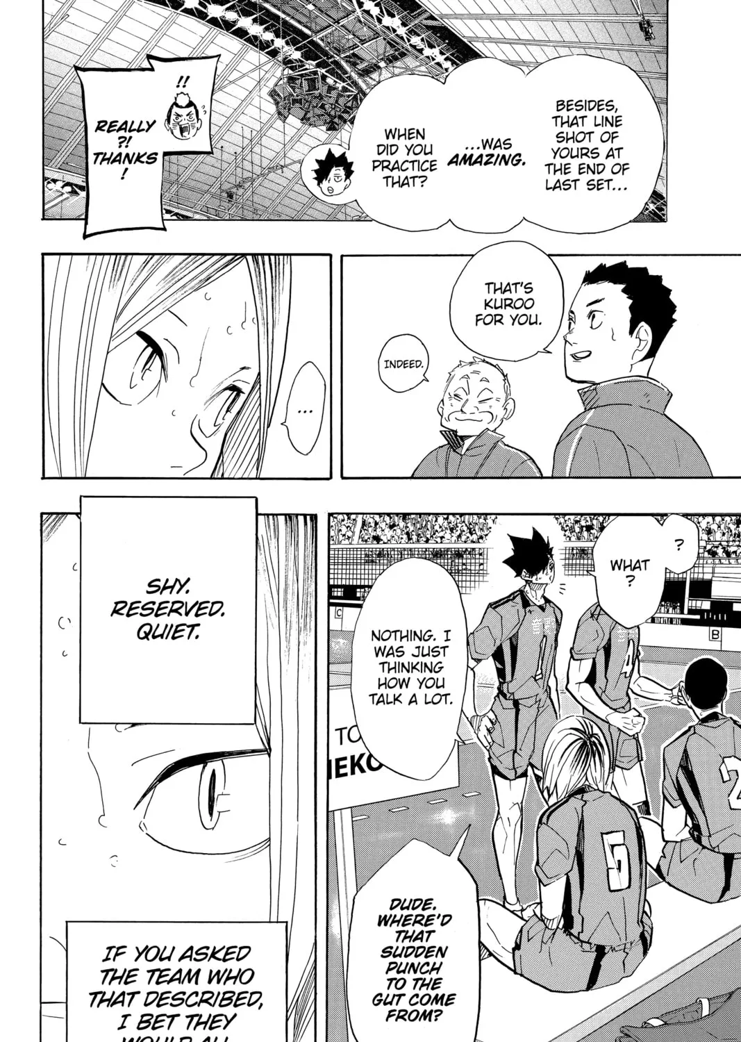 Read Haikyu!! chapter 318 image 6 on Lezhin