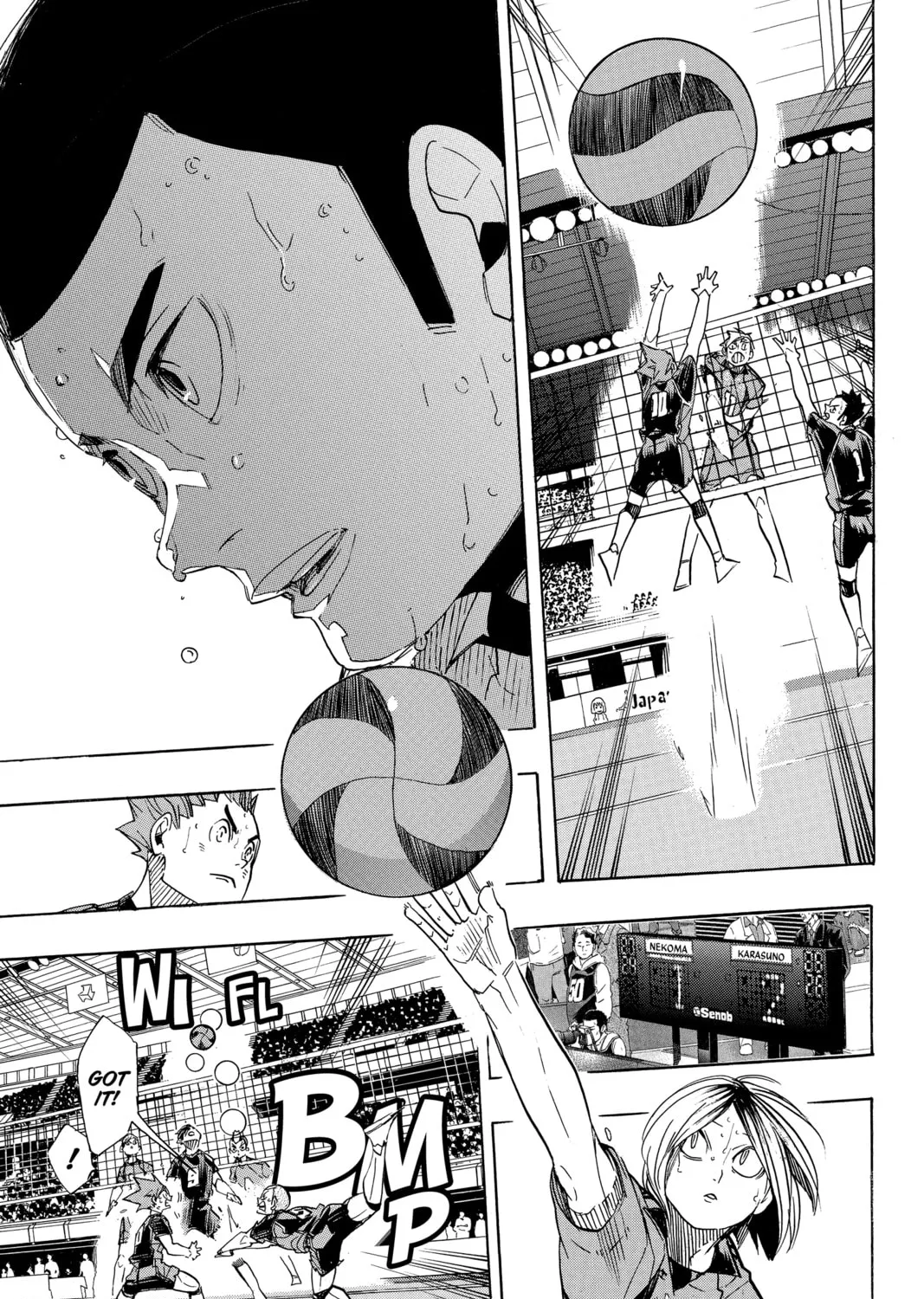 Read Haikyu!! chapter 319 image 14 on Lezhin