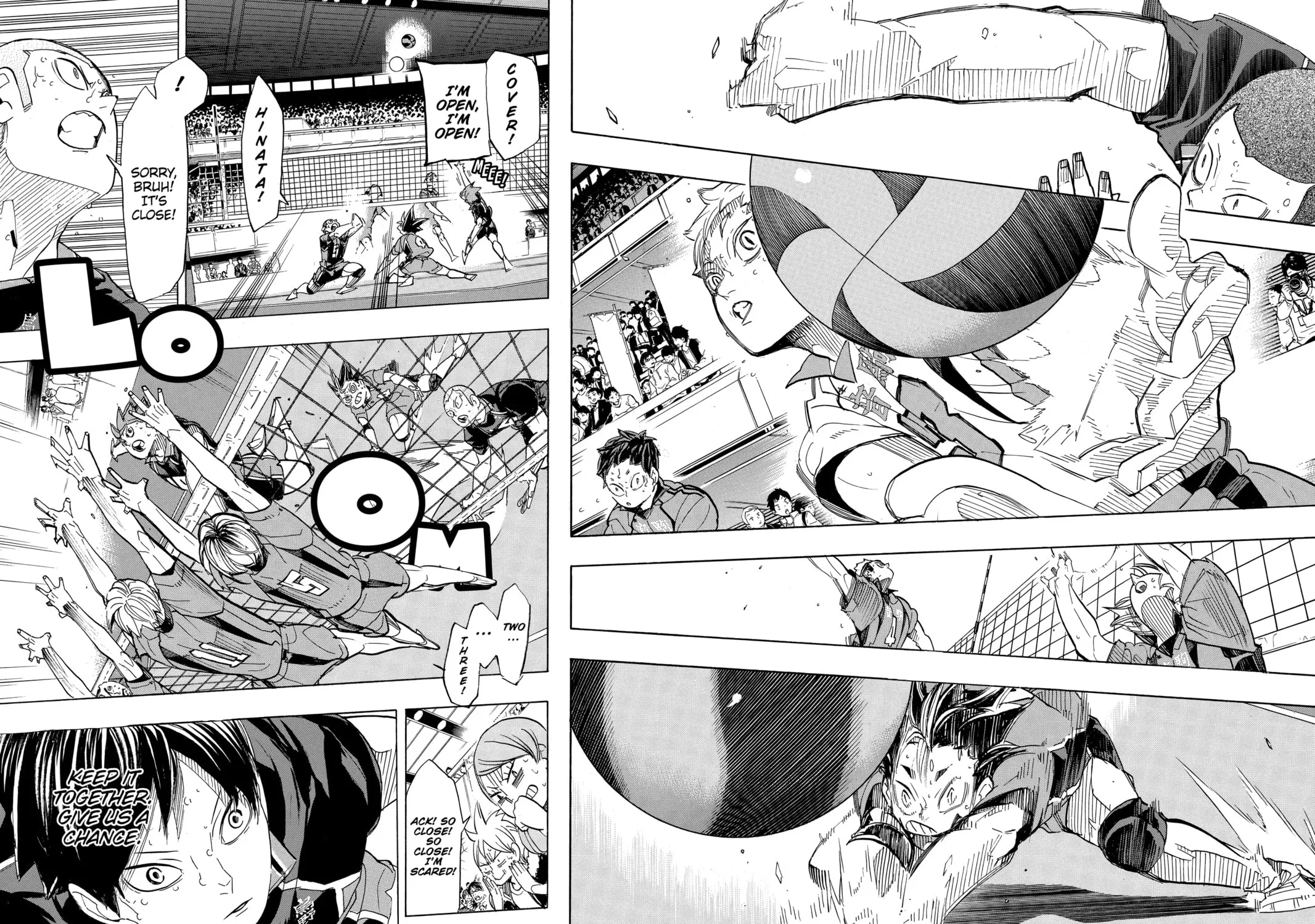 Read Haikyu!! chapter 319 image 2 on Lezhin