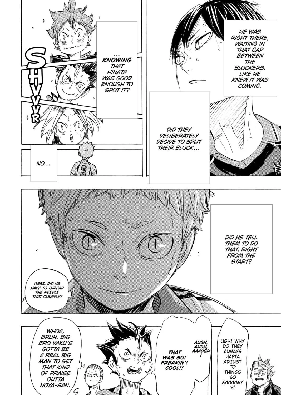 Read Haikyu!! chapter 319 image 22 on Lezhin