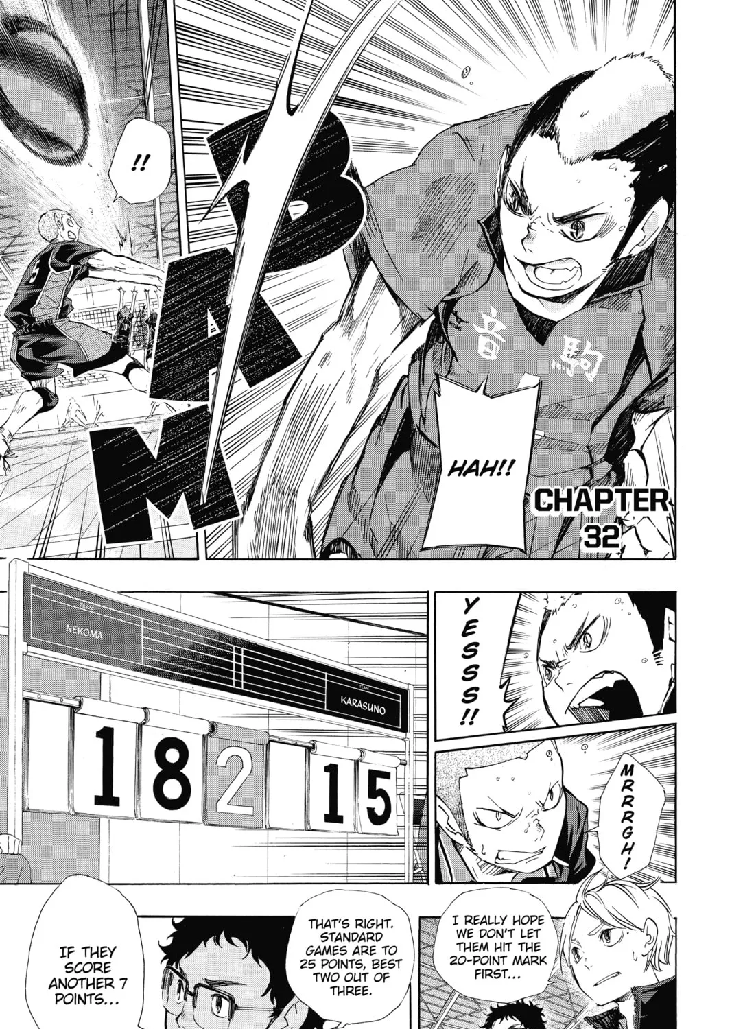 Read Haikyu!! chapter 32 image 0 on Lezhin