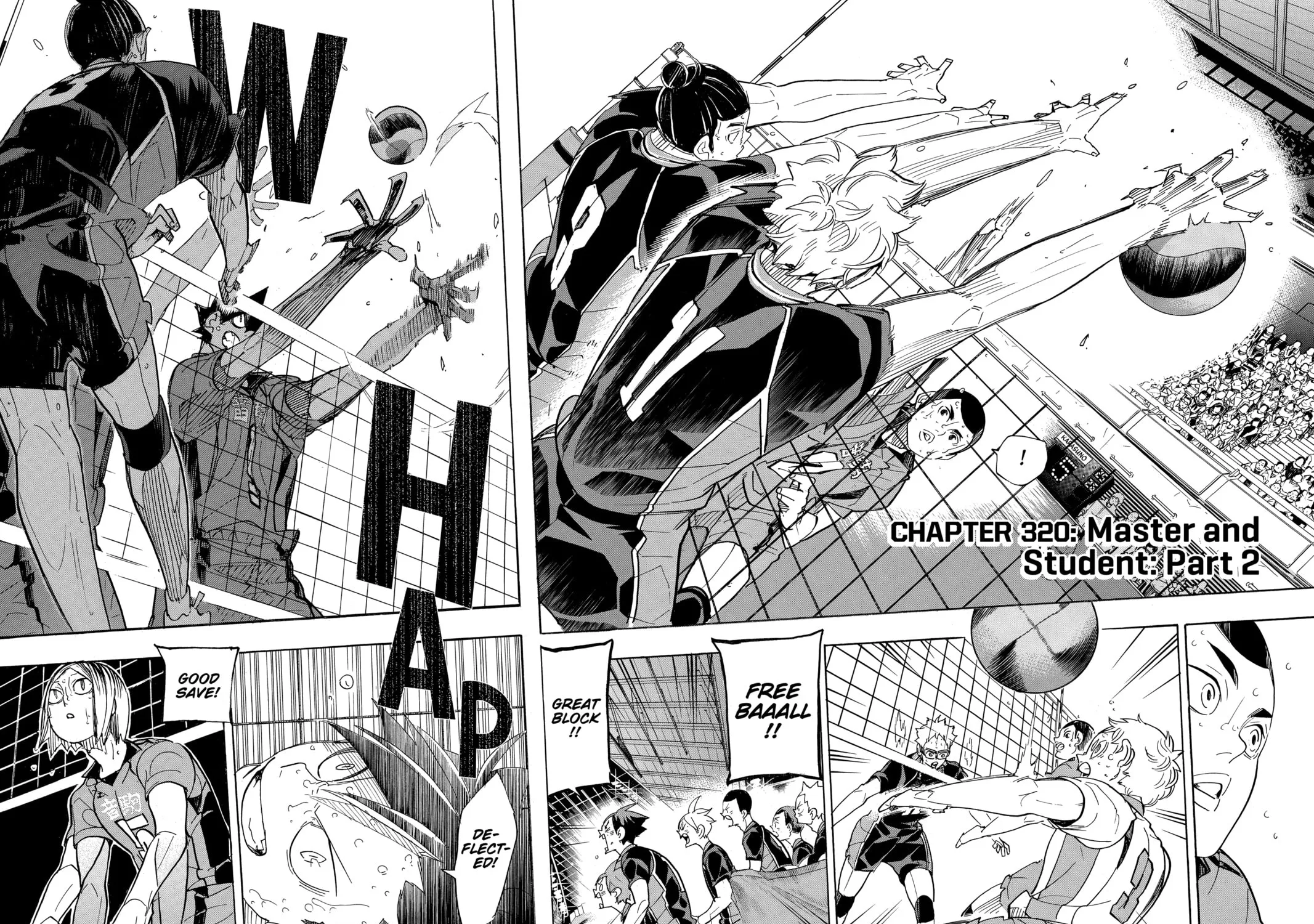 Read Haikyu!! chapter 320 image 2 on Lezhin