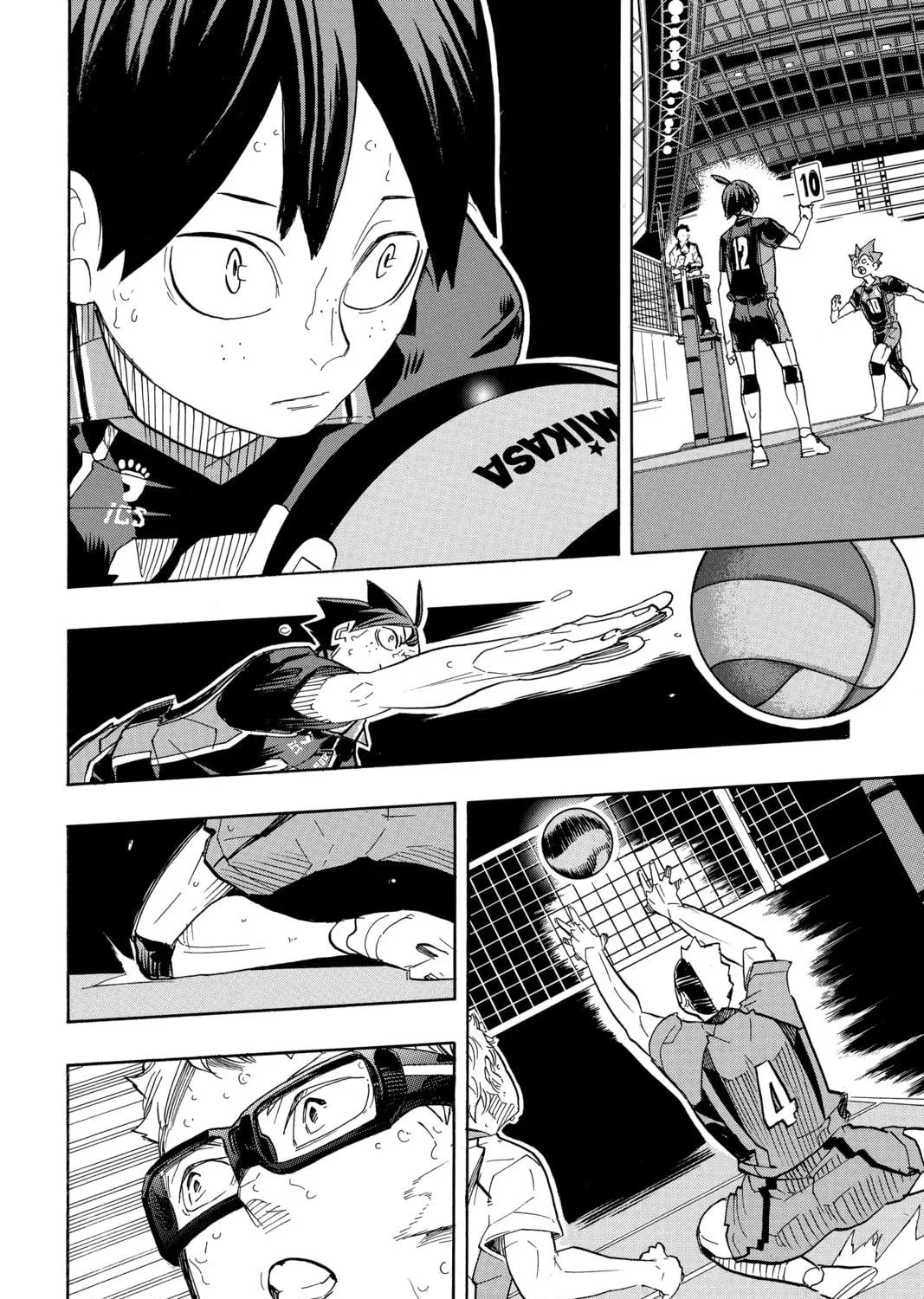Read Haikyu!! chapter 321 image 10 on Lezhin