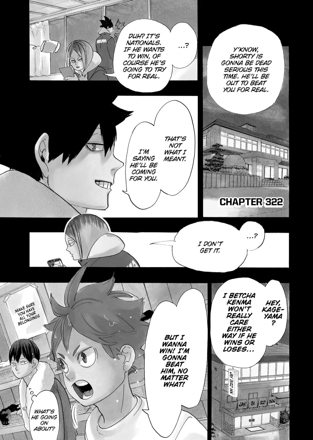 Read Haikyu!! chapter 322 image 0 on Lezhin