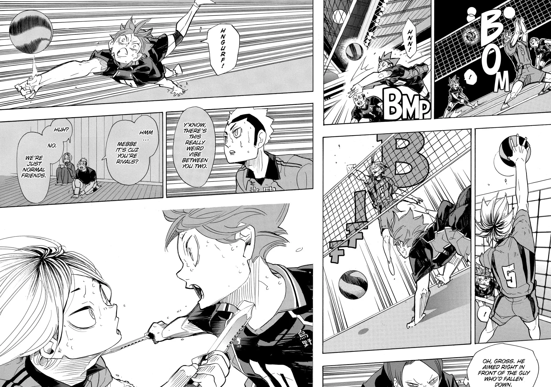 Read Haikyu!! chapter 322 image 10 on Lezhin