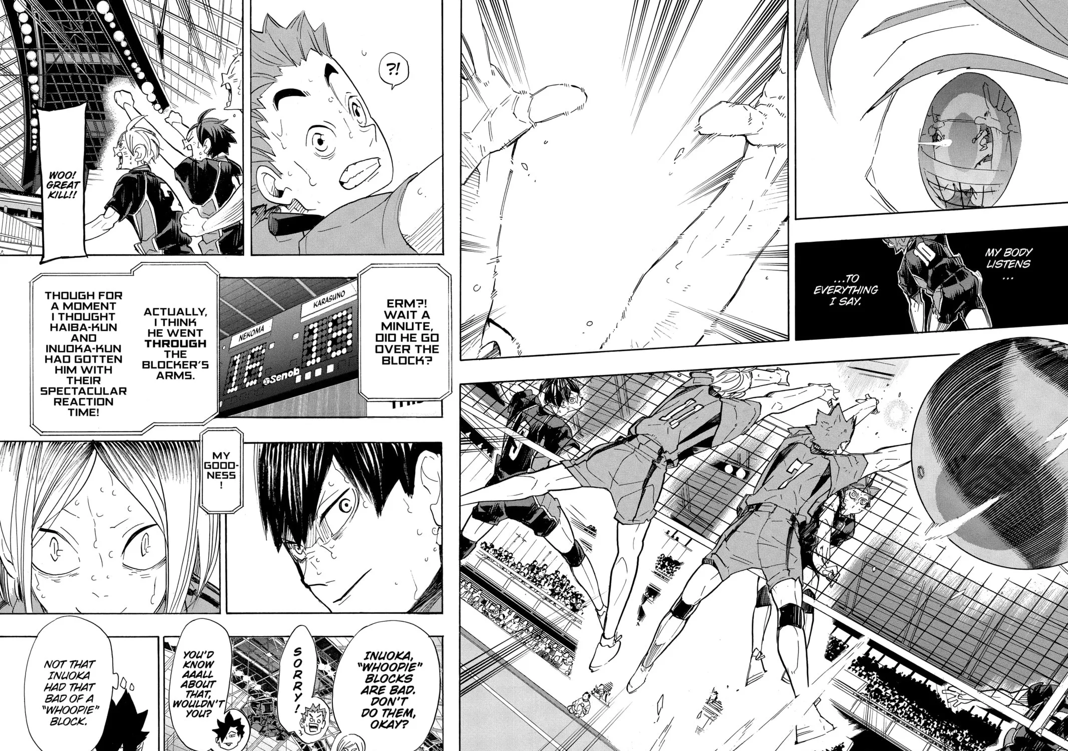 Read Haikyu!! chapter 322 image 16 on Lezhin