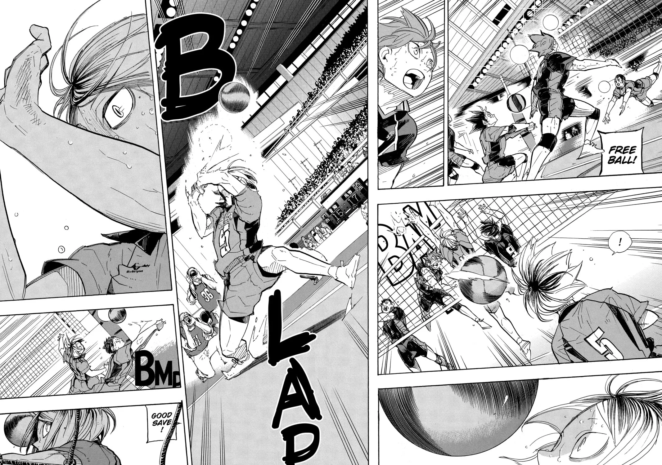 Read Haikyu!! chapter 322 image 8 on Lezhin