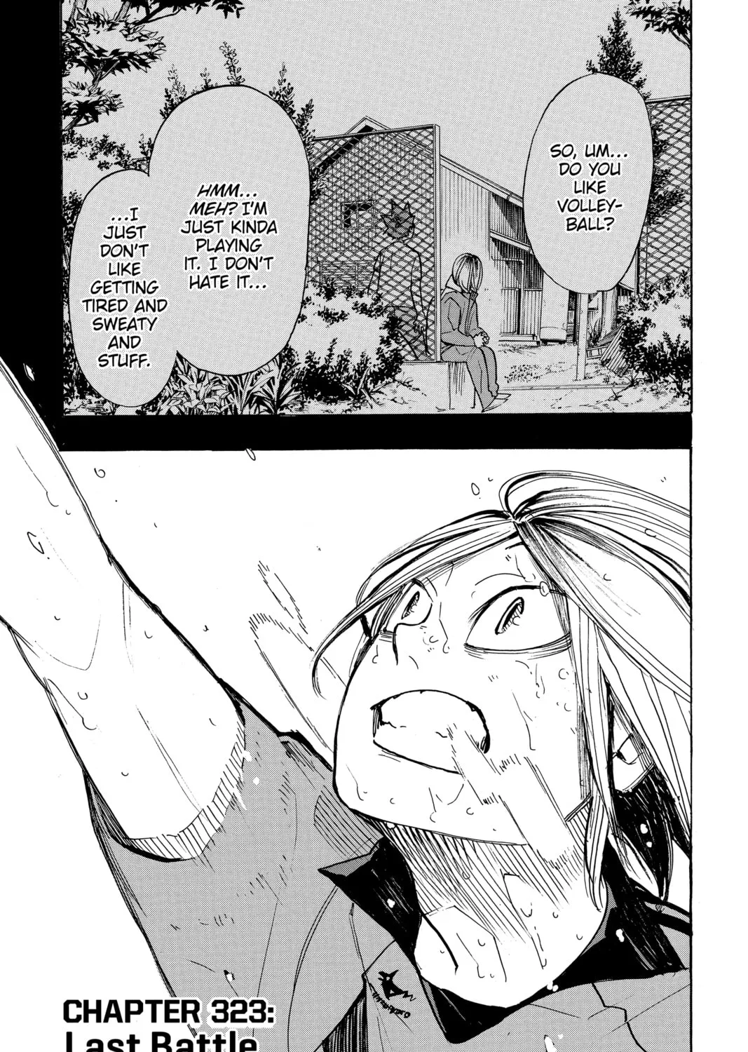 Read Haikyu!! chapter 323 image 0 on Lezhin