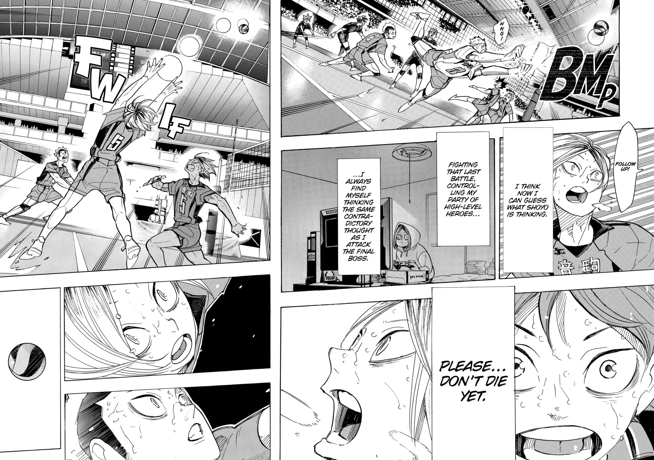 Read Haikyu!! chapter 323 image 12 on Lezhin