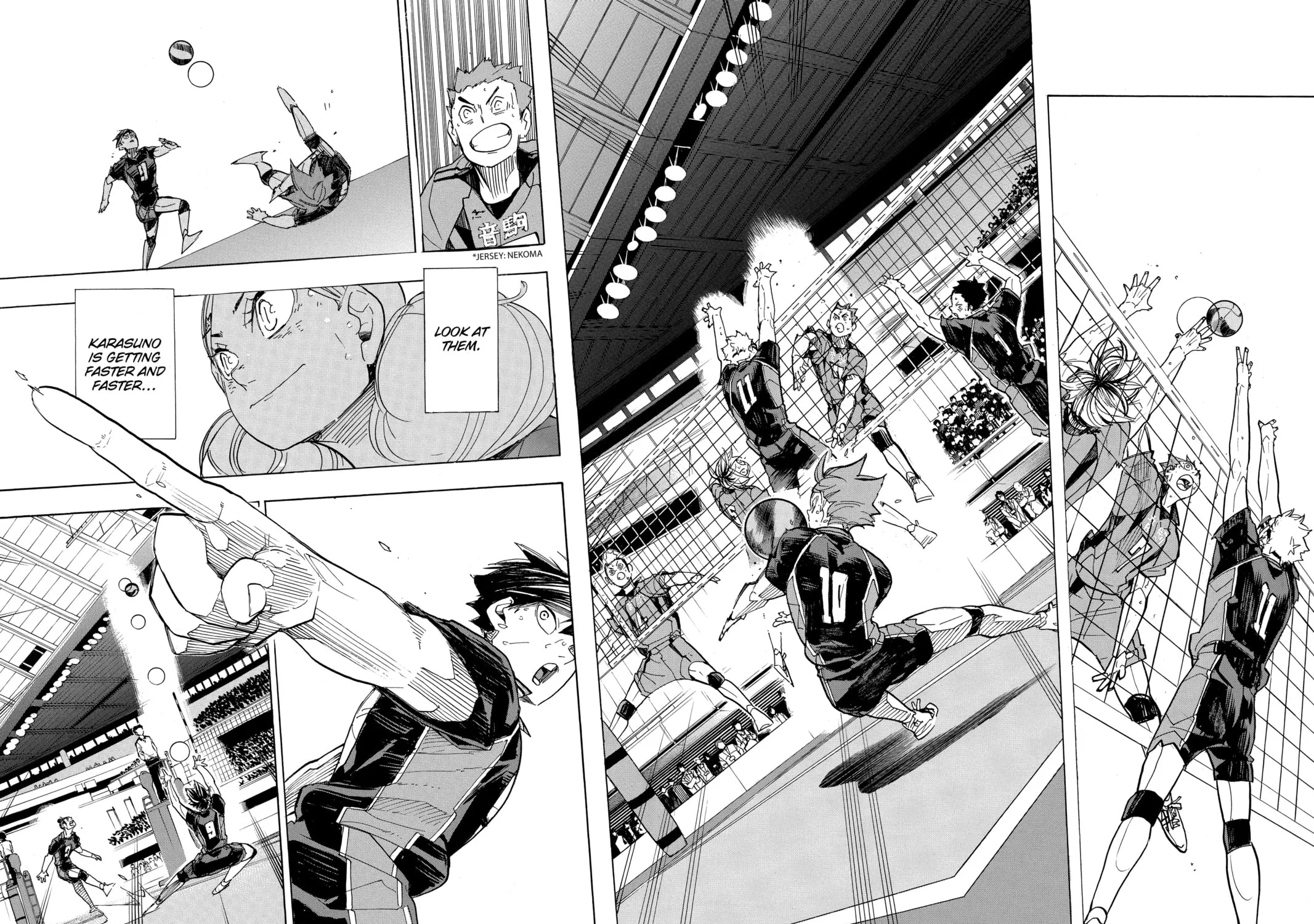 Read Haikyu!! chapter 323 image 2 on Lezhin