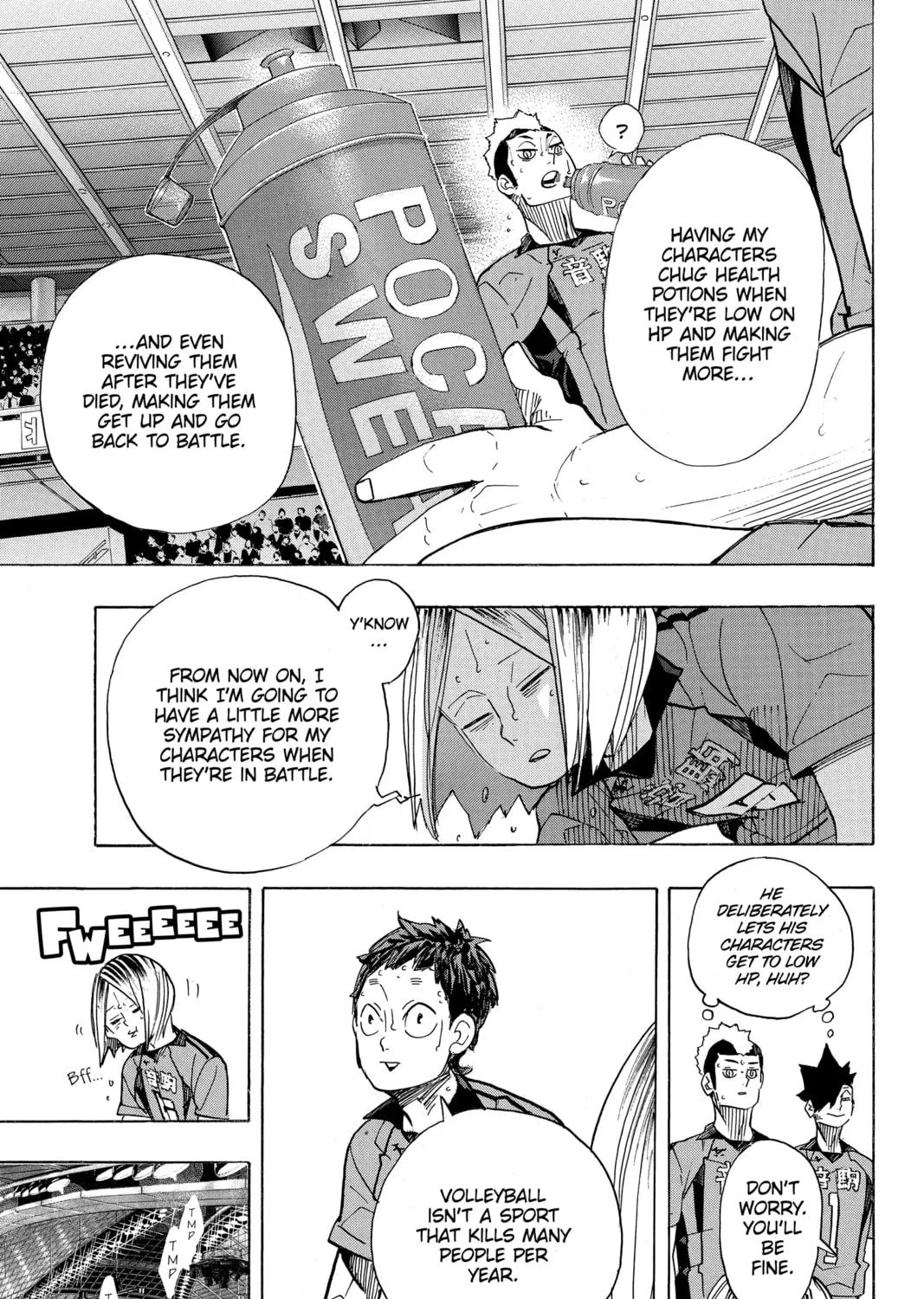 Read Haikyu!! chapter 323 image 6 on Lezhin