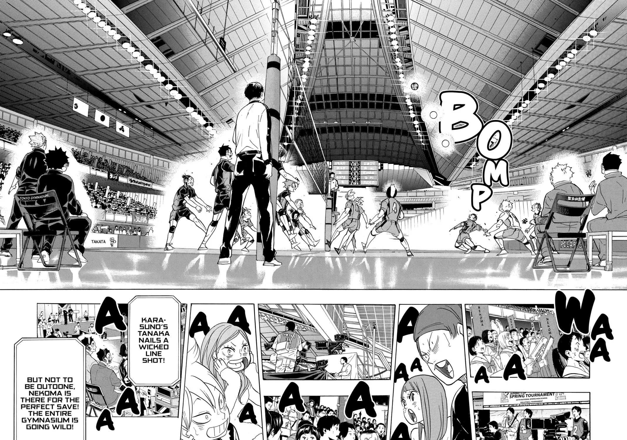 Read Haikyu!! chapter 324 image 10 on Lezhin
