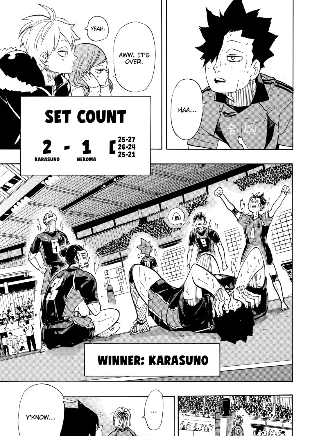 Read Haikyu!! chapter 324 image 24 on Lezhin