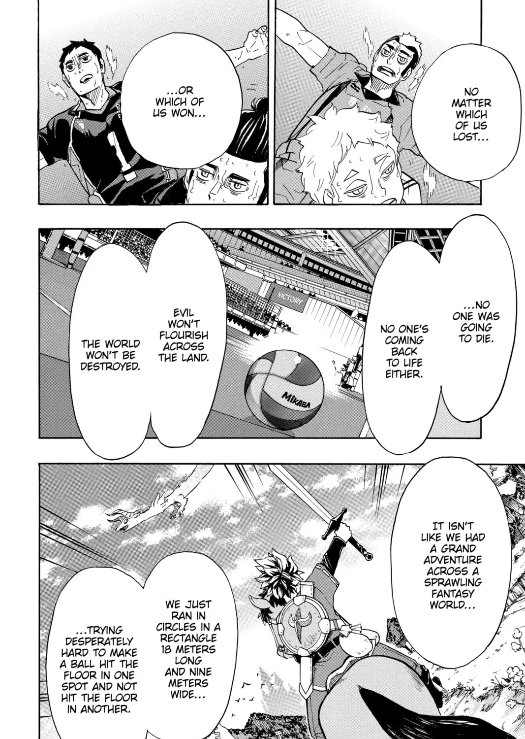 Read Haikyu!! chapter 324 image 26 on Lezhin