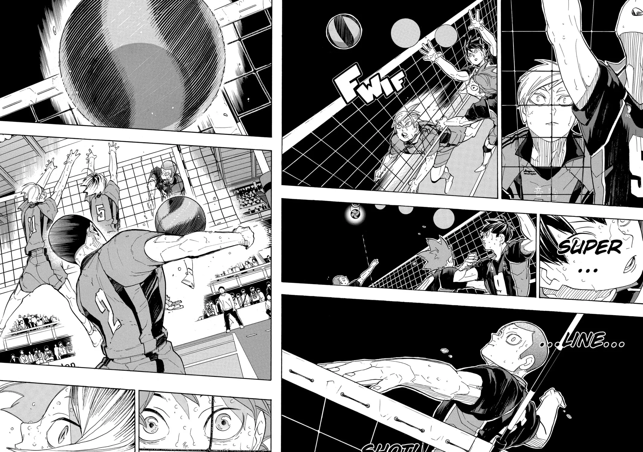 Read Haikyu!! chapter 324 image 8 on Lezhin