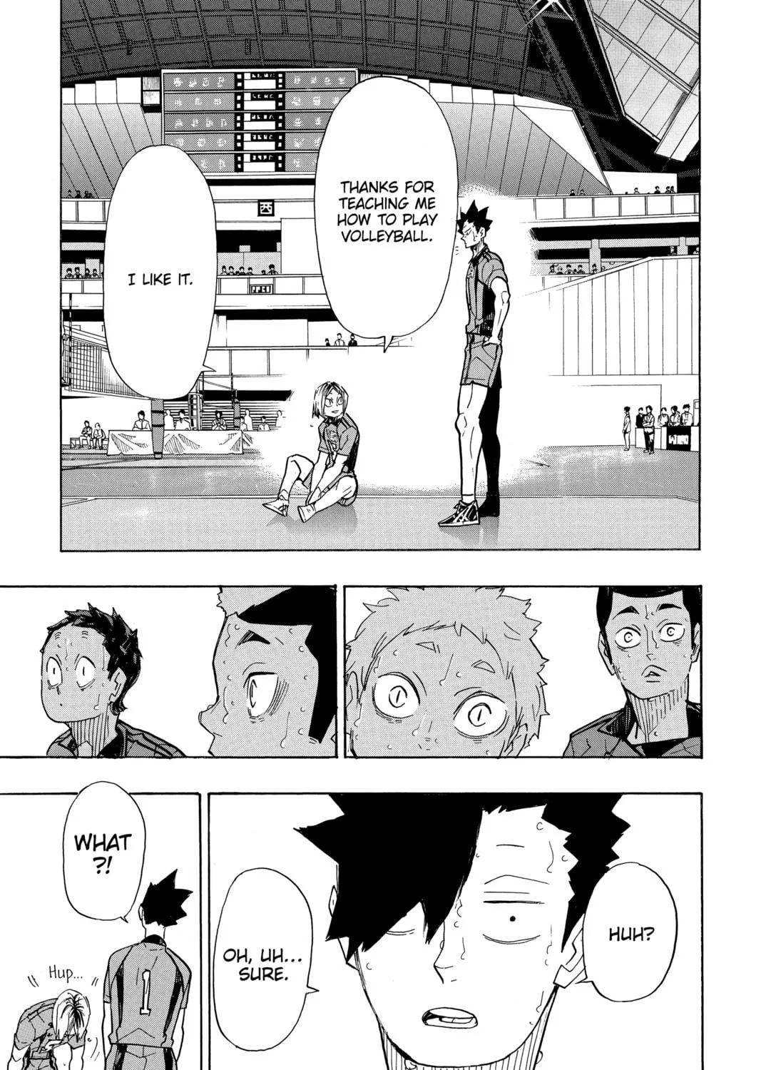 Read Haikyu!! chapter 325 image 4 on Lezhin
