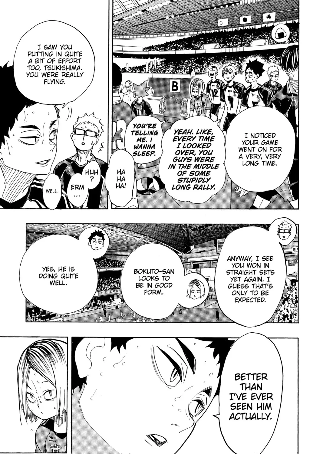 Read Haikyu!! chapter 326 image 12 on Lezhin