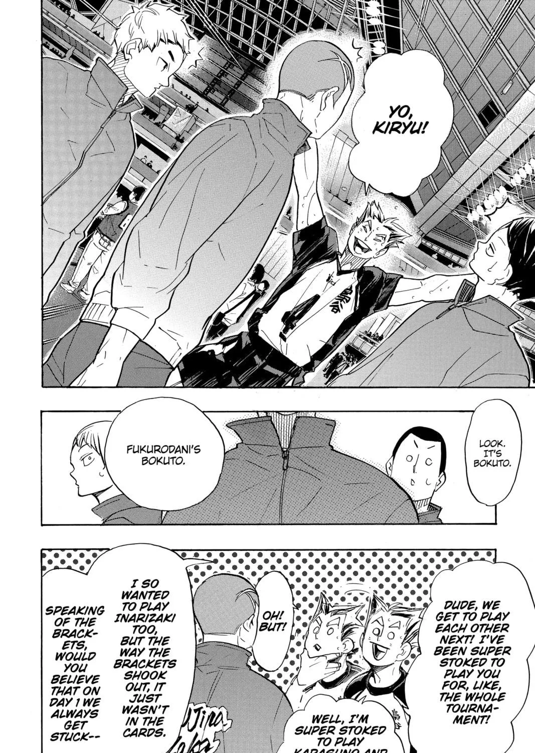 Read Haikyu!! chapter 326 image 18 on Lezhin