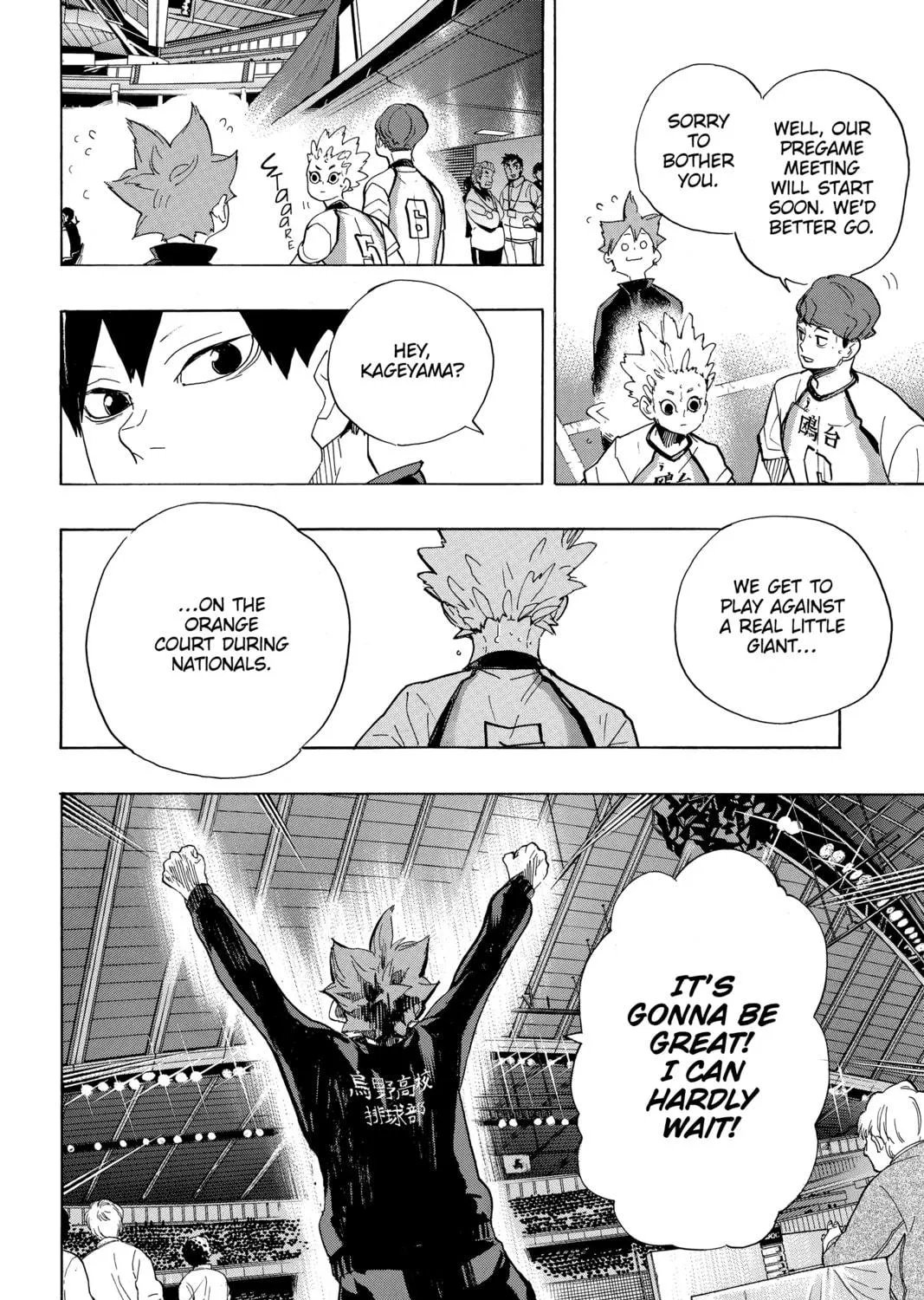 Read Haikyu!! chapter 327 image 10 on Lezhin