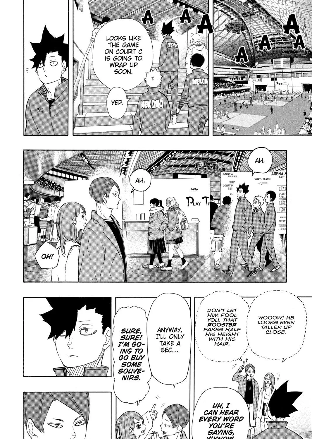 Read Haikyu!! chapter 327 image 18 on Lezhin