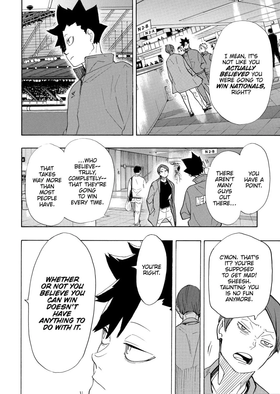 Read Haikyu!! chapter 327 image 22 on Lezhin