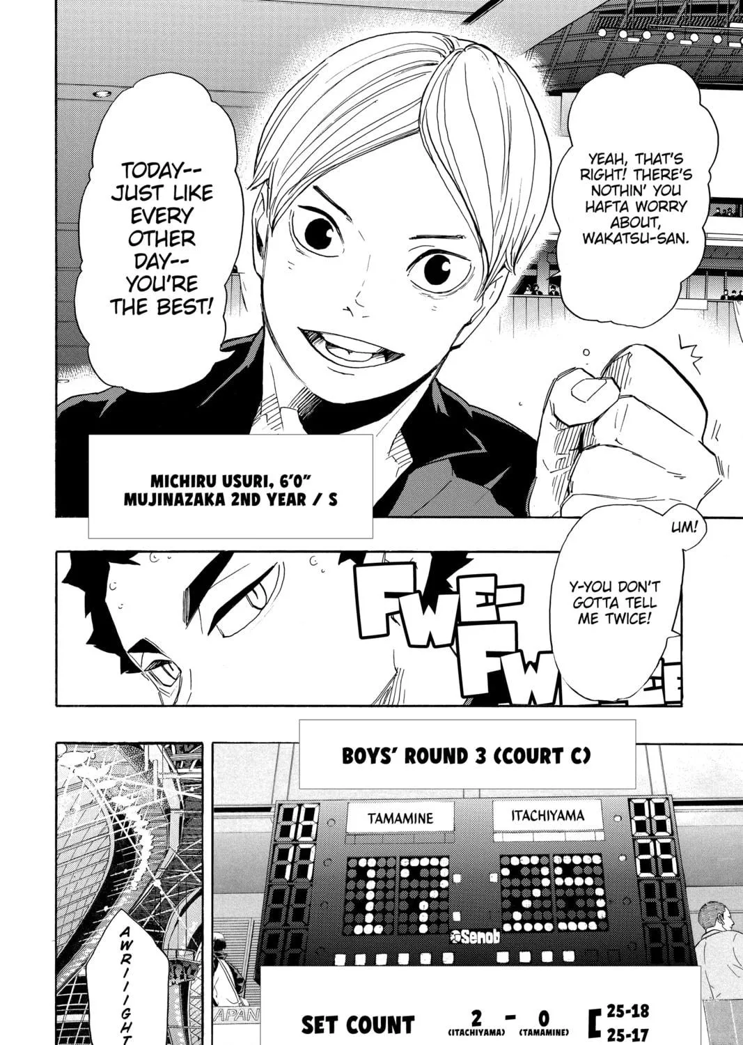 Read Haikyu!! chapter 327 image 34 on Lezhin