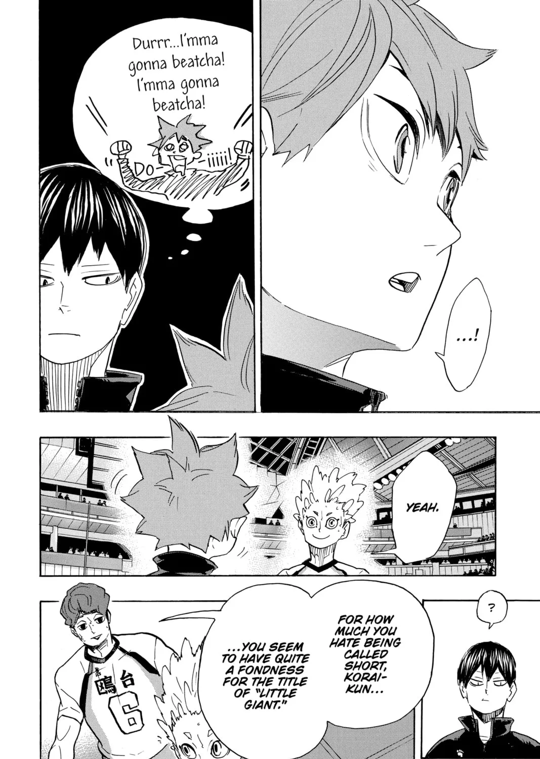 Read Haikyu!! chapter 327 image 6 on Lezhin