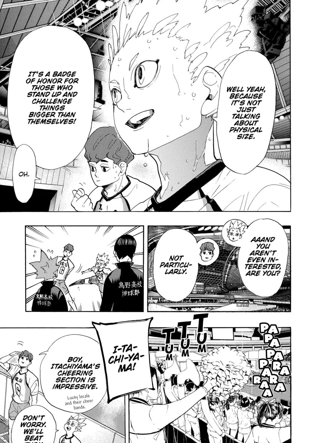 Read Haikyu!! chapter 327 image 8 on Lezhin