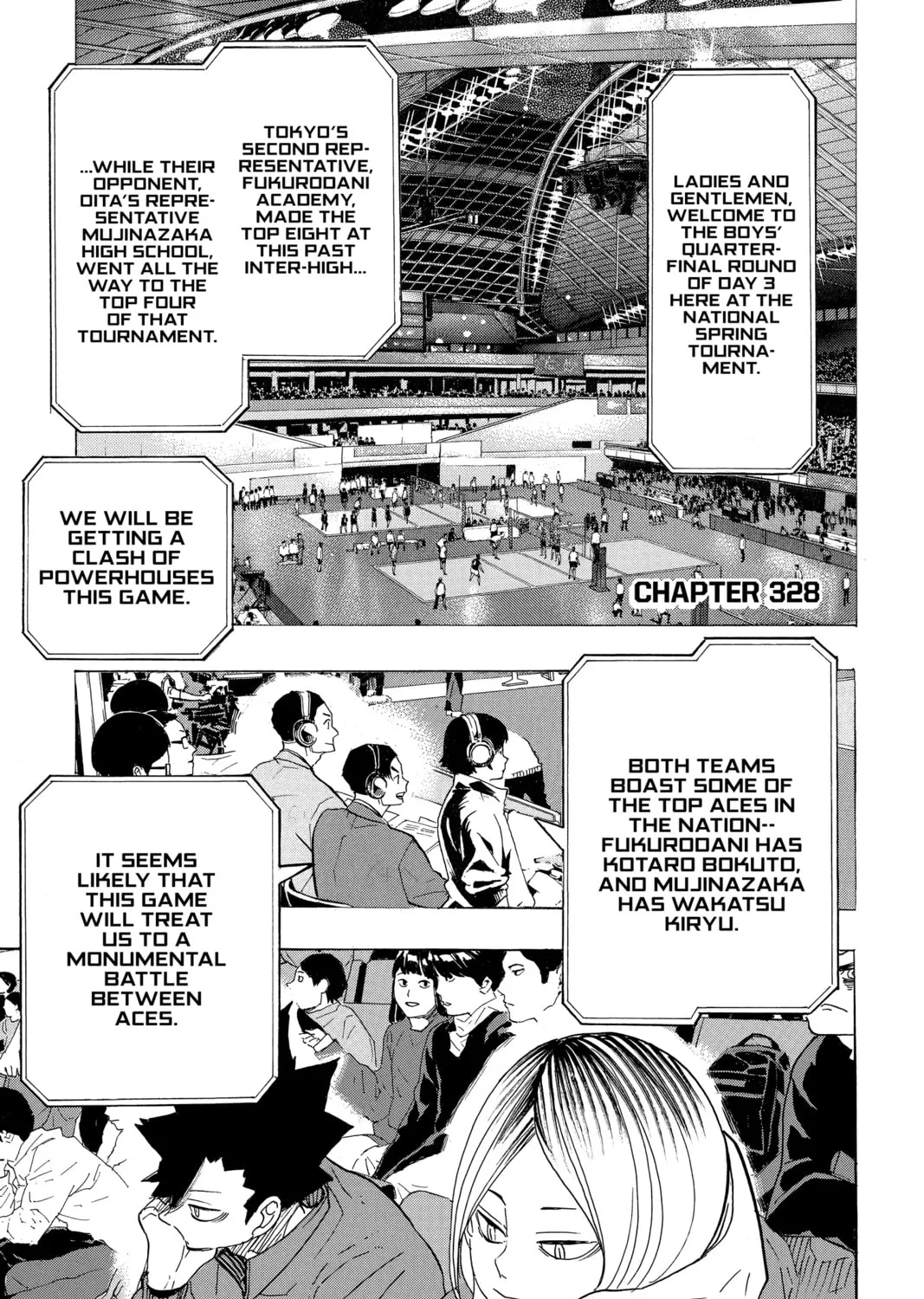 Read Haikyu!! chapter 328 image 0 on Lezhin