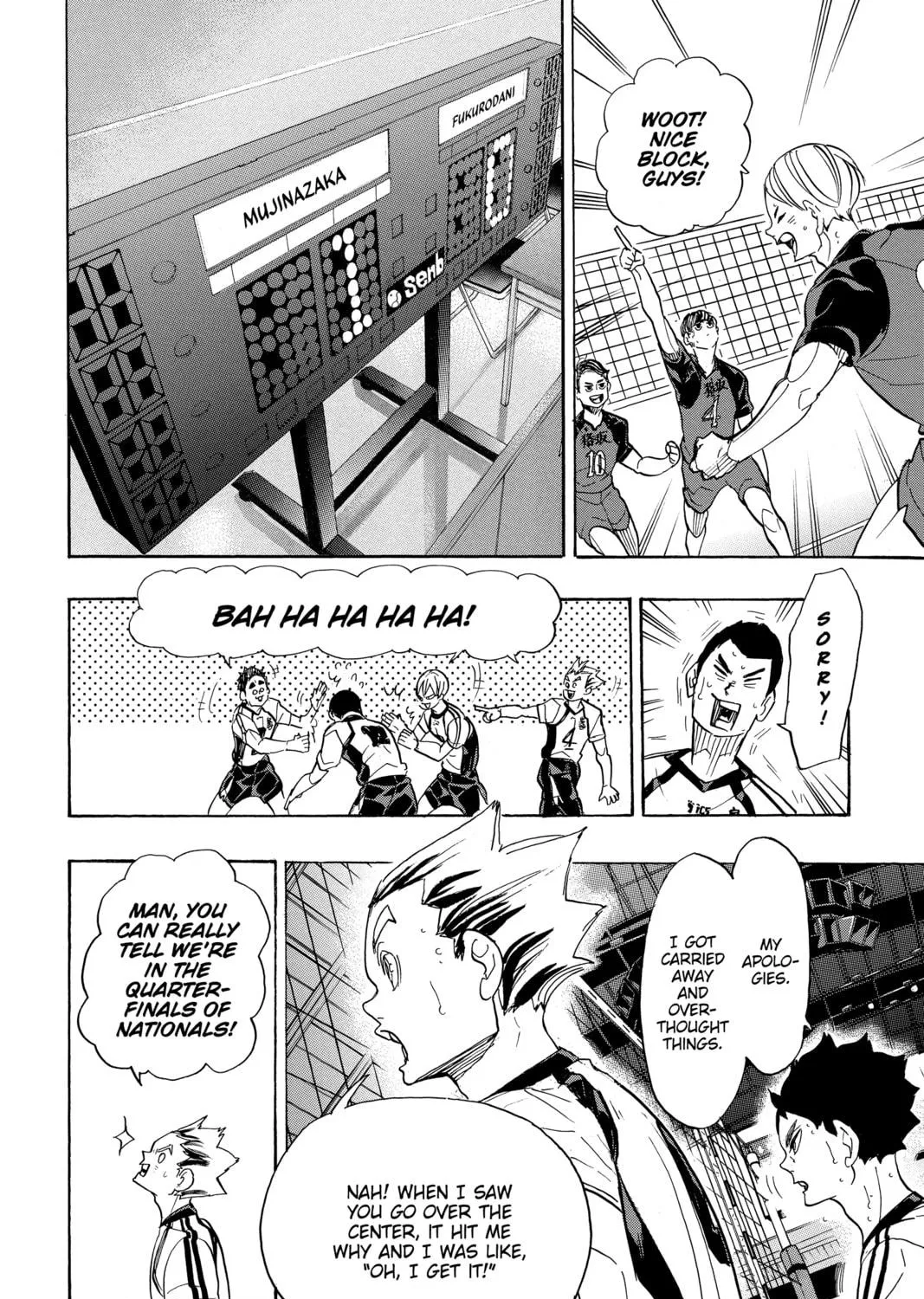Read Haikyu!! chapter 328 image 22 on Lezhin