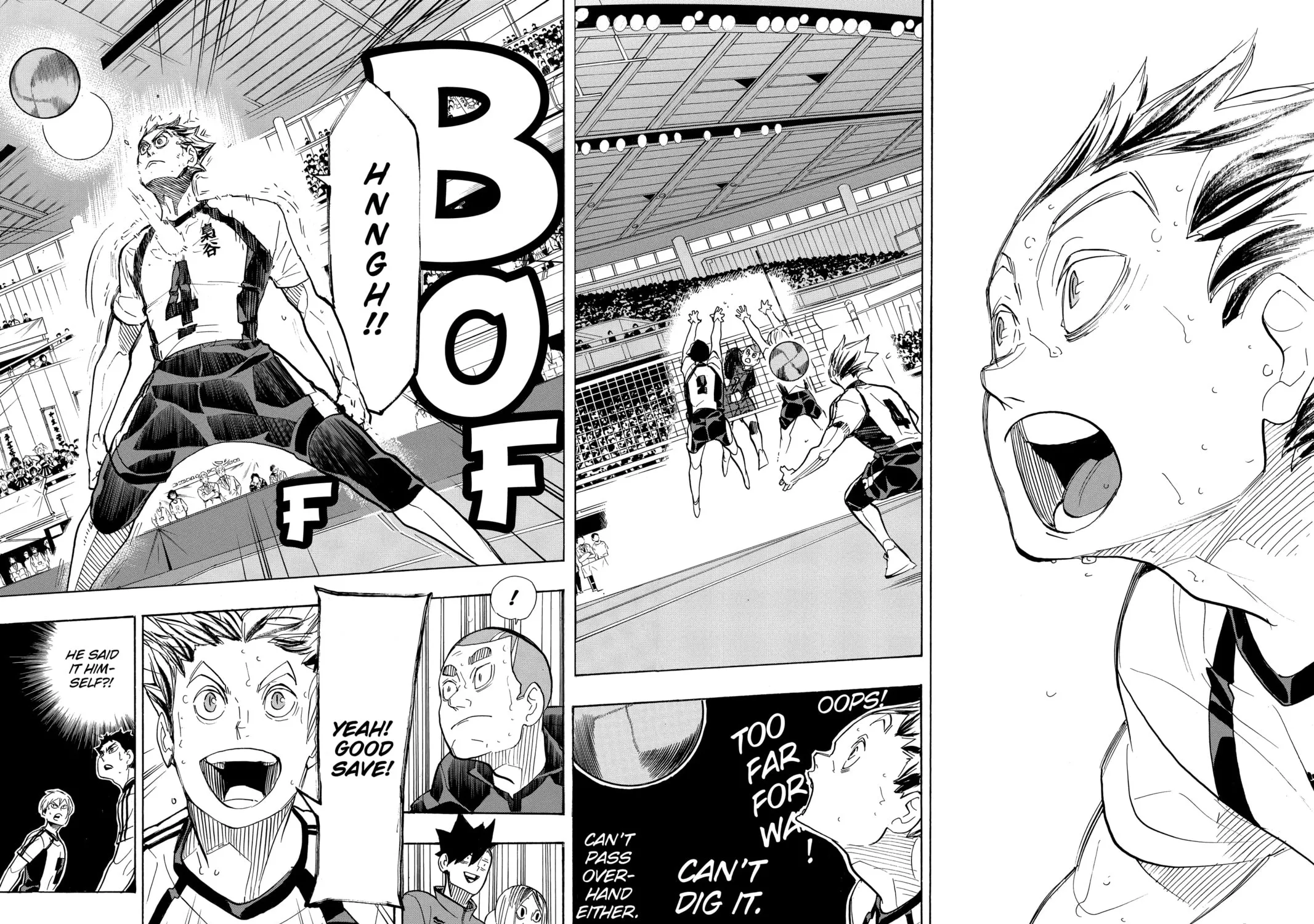 Read Haikyu!! chapter 329 image 38 on Lezhin
