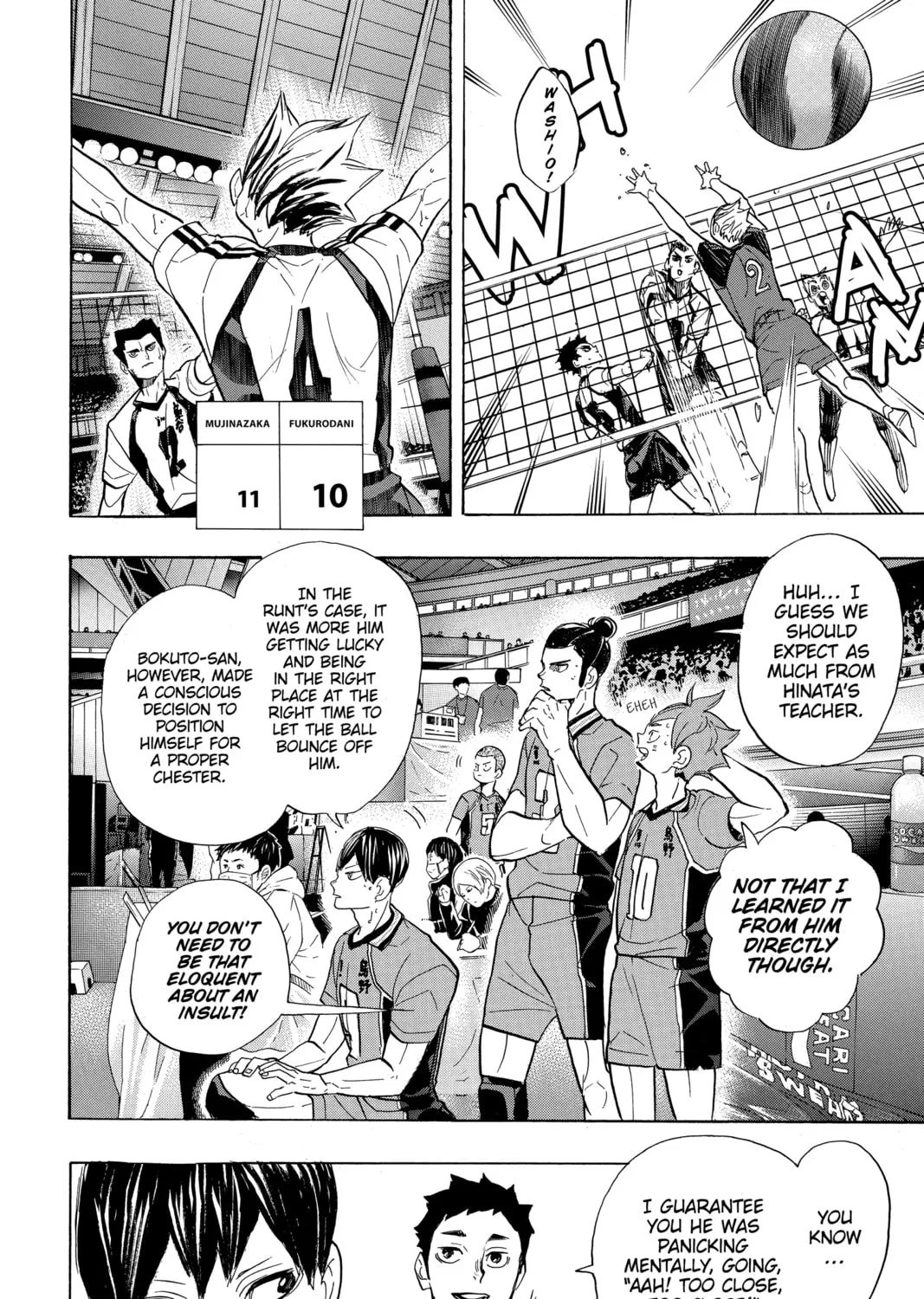 Read Haikyu!! chapter 330 image 2 on Lezhin