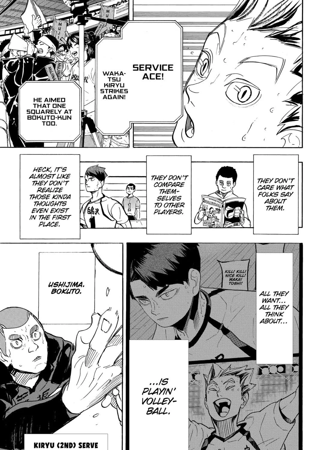 Read Haikyu!! chapter 330 image 8 on Lezhin