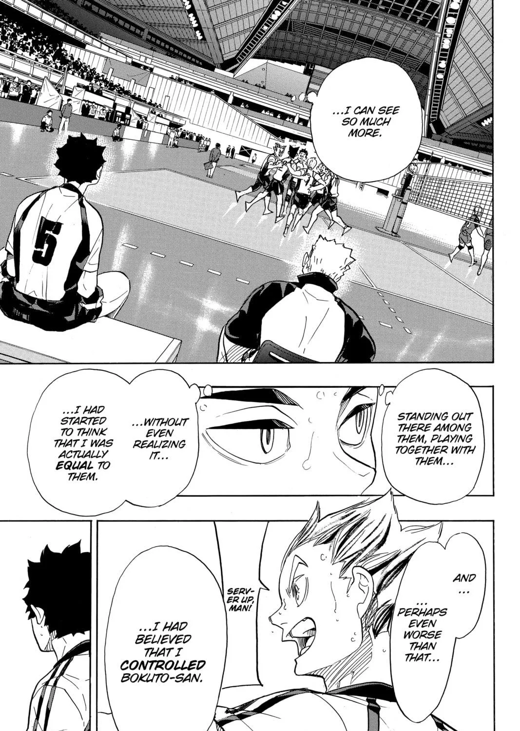 Read Haikyu!! chapter 333 image 16 on Lezhin