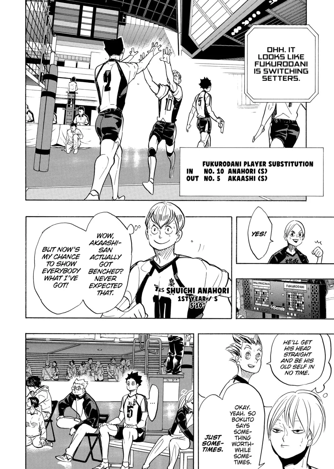 Read Haikyu!! chapter 333 image 2 on Lezhin