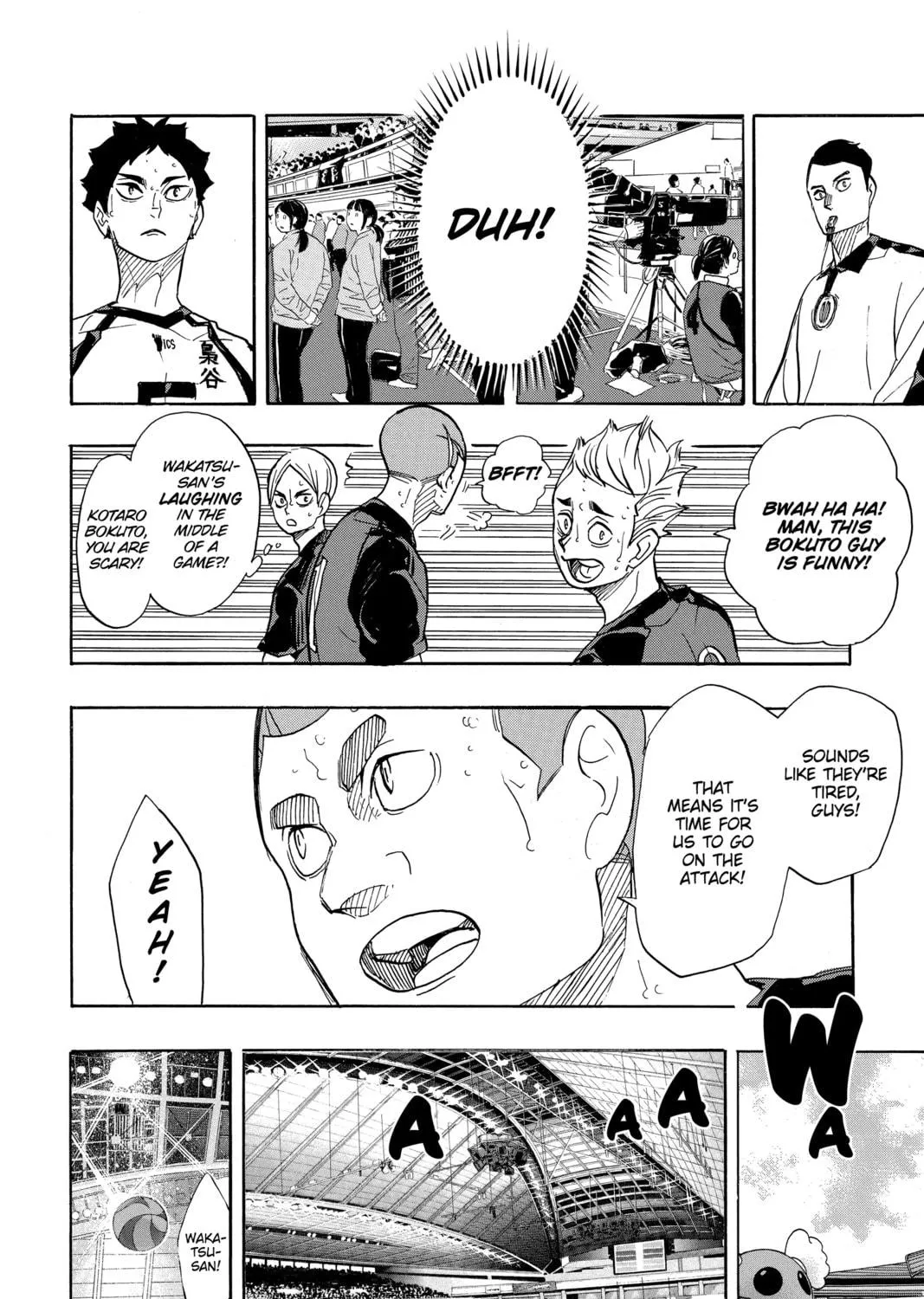 Read Haikyu!! chapter 335 image 10 on Lezhin