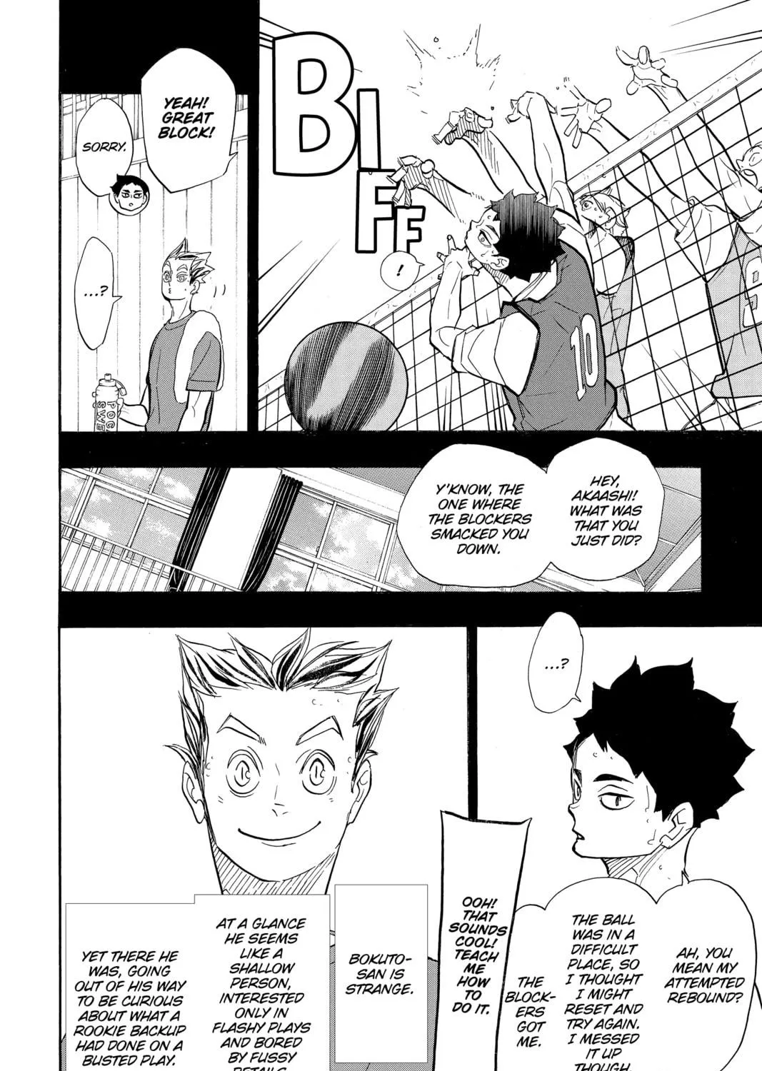 Read Haikyu!! chapter 335 image 18 on Lezhin