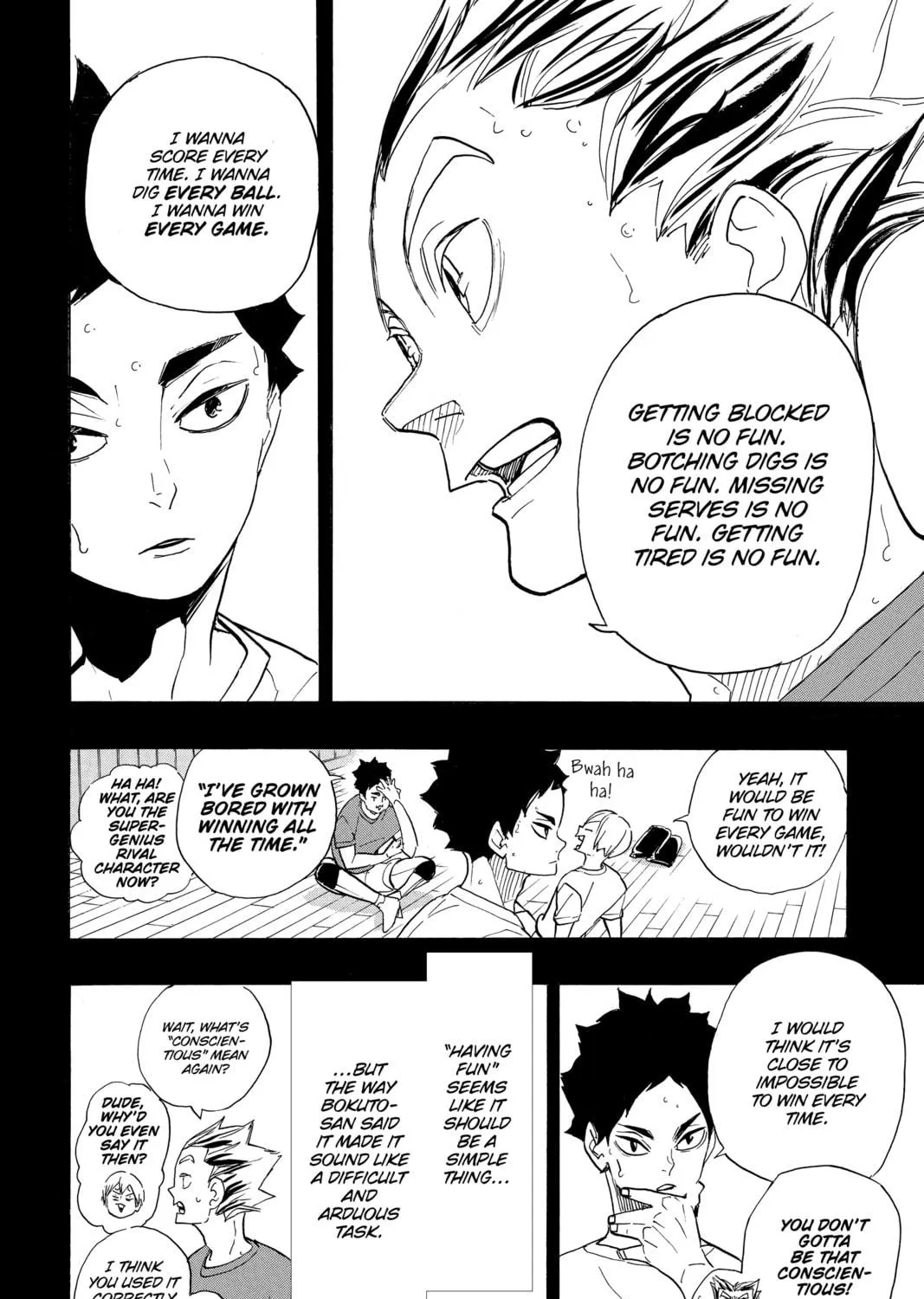 Read Haikyu!! chapter 335 image 22 on Lezhin