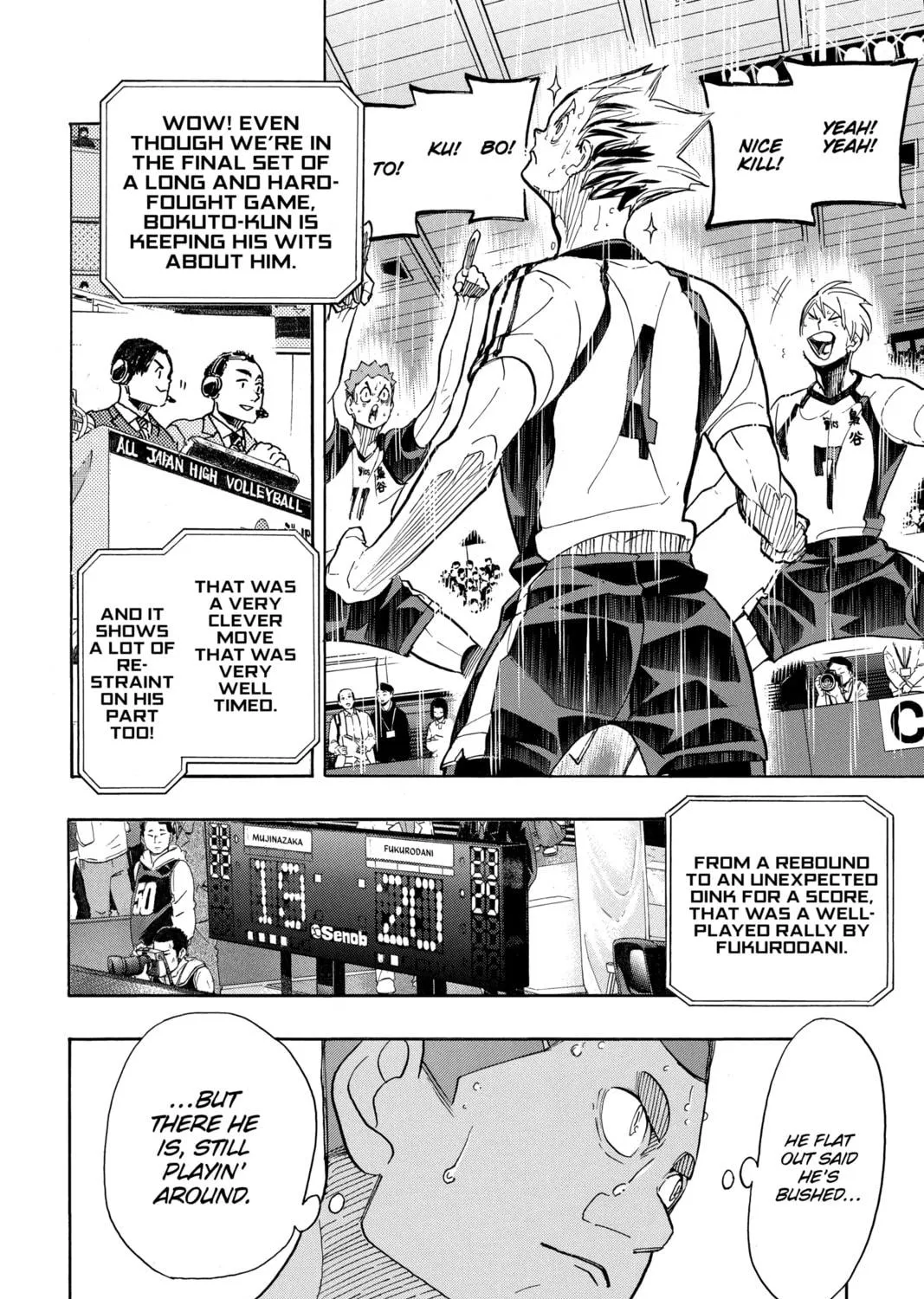 Read Haikyu!! chapter 335 image 28 on Lezhin