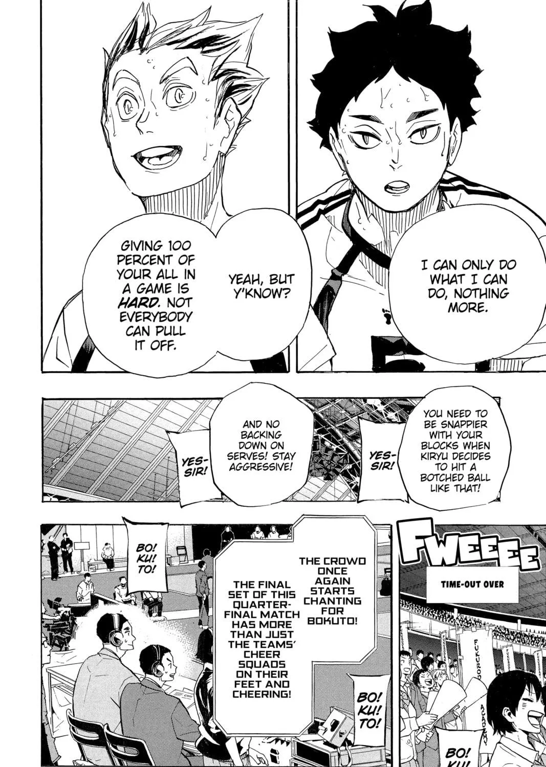 Read Haikyu!! chapter 336 image 10 on Lezhin