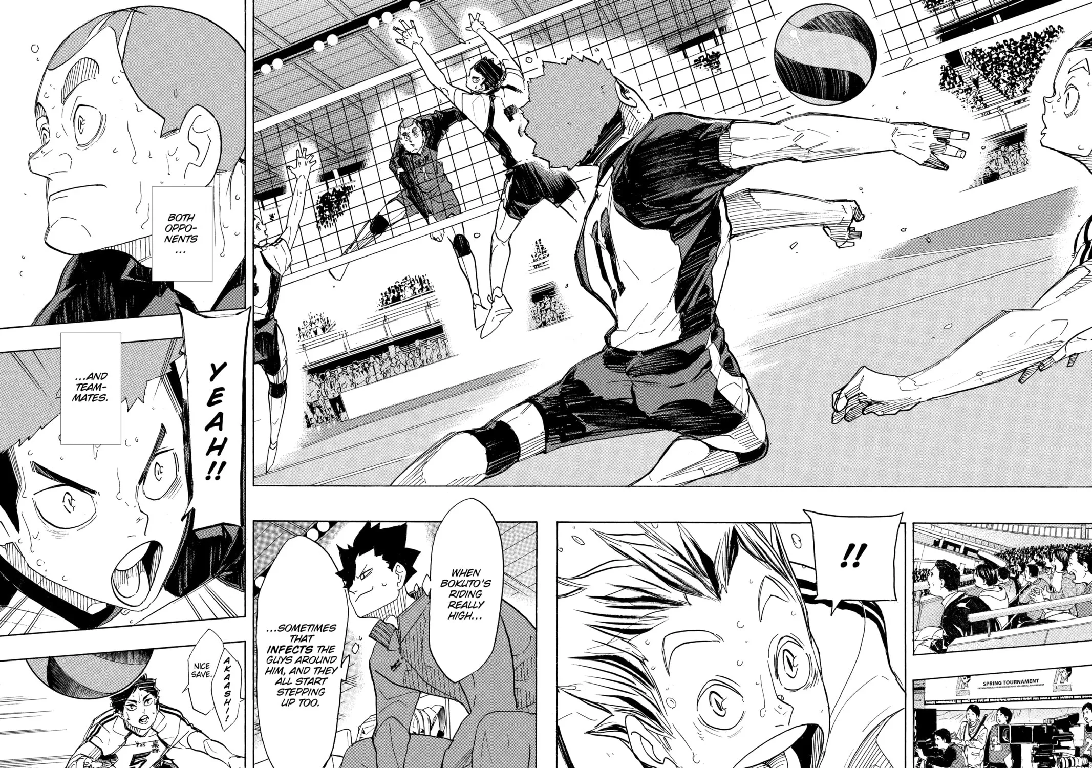 Read Haikyu!! chapter 336 image 2 on Lezhin