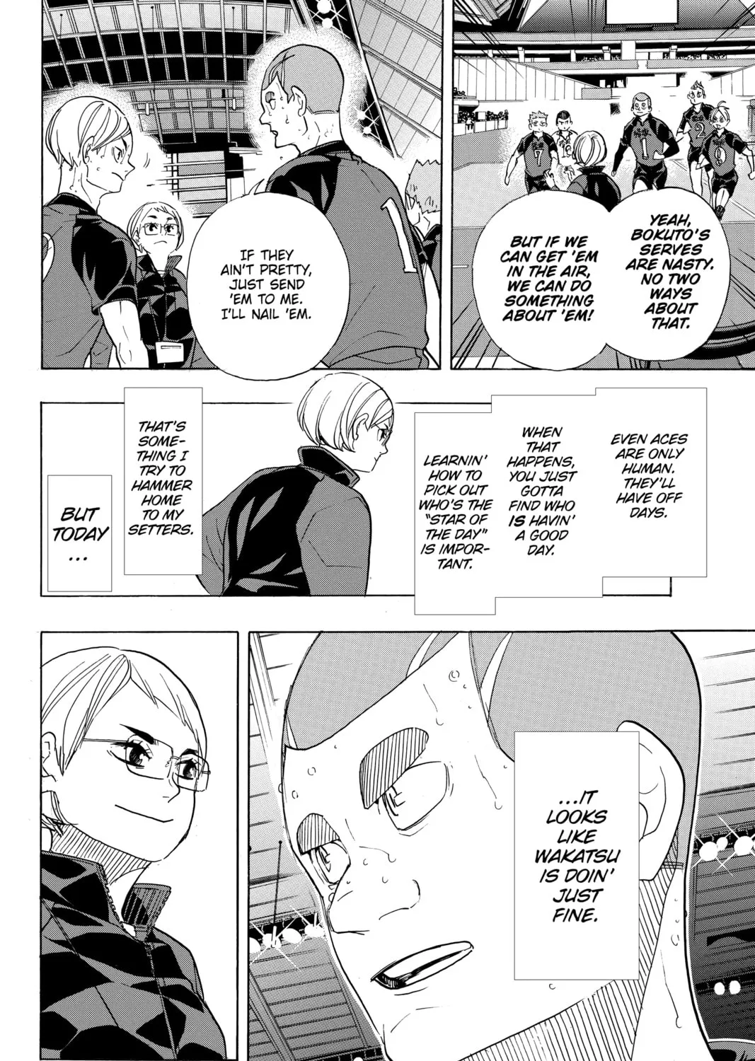 Read Haikyu!! chapter 336 image 6 on Lezhin