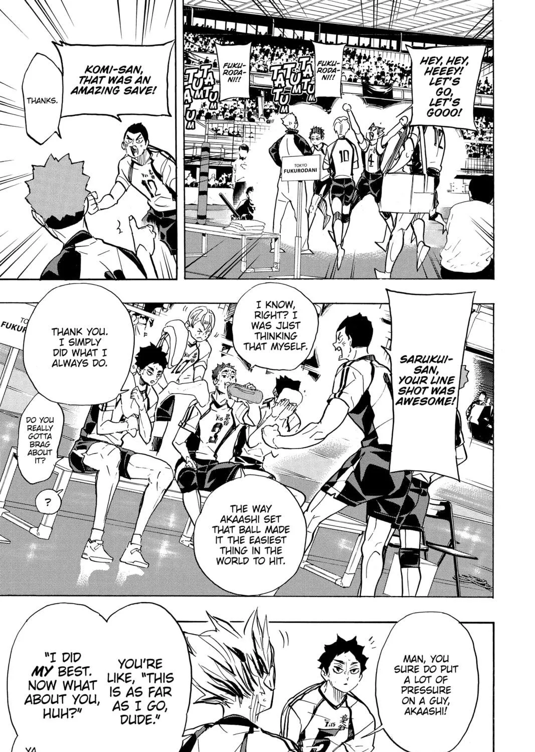 Read Haikyu!! chapter 336 image 8 on Lezhin