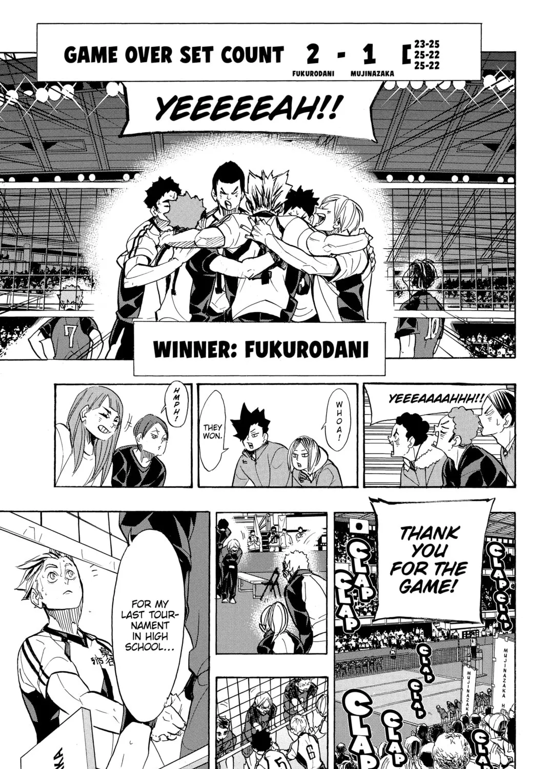 Read Haikyu!! chapter 337 image 14 on Lezhin